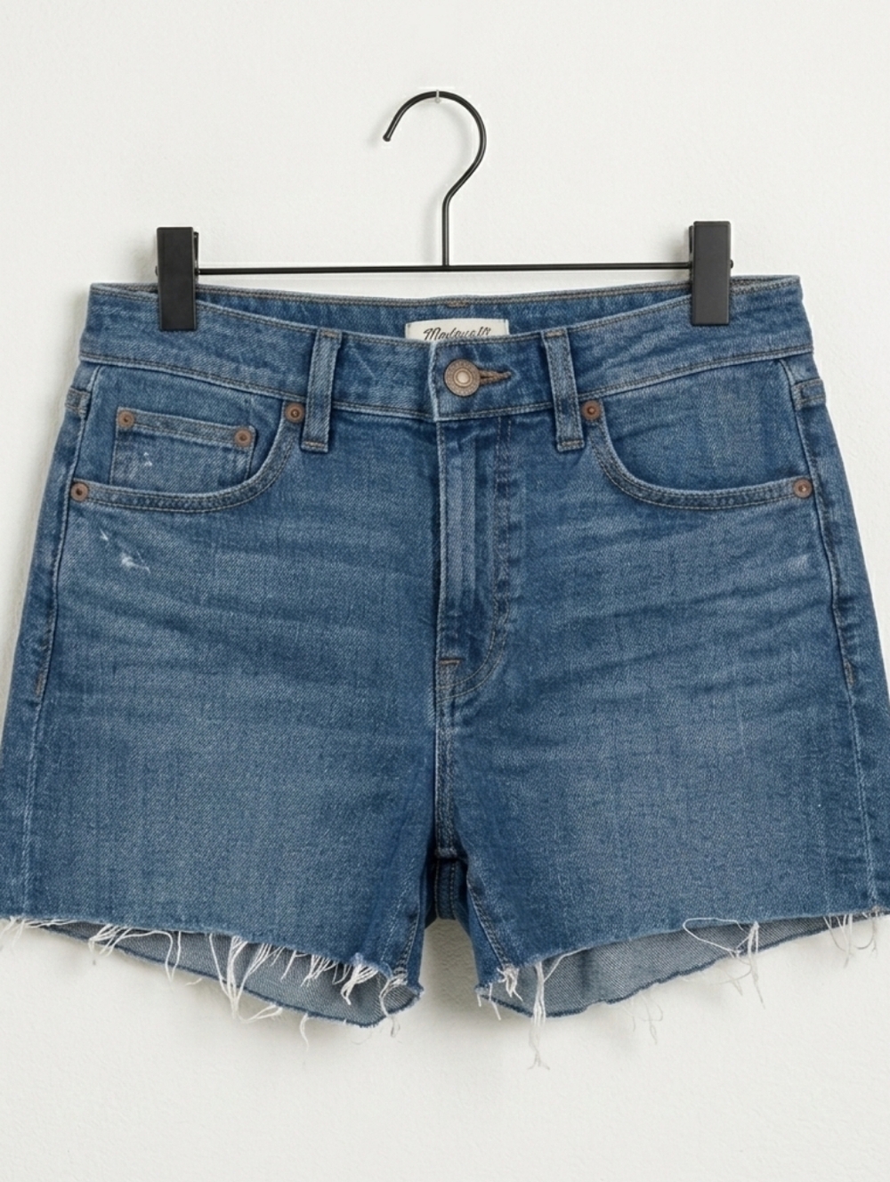 Madewell High-Rise Denim Cut-Off Shorts - Size 30